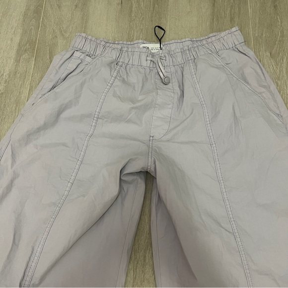 ZARA PURPLE PARACHUTE CARGO PANTS SIZE US S - Picture 5 of 7